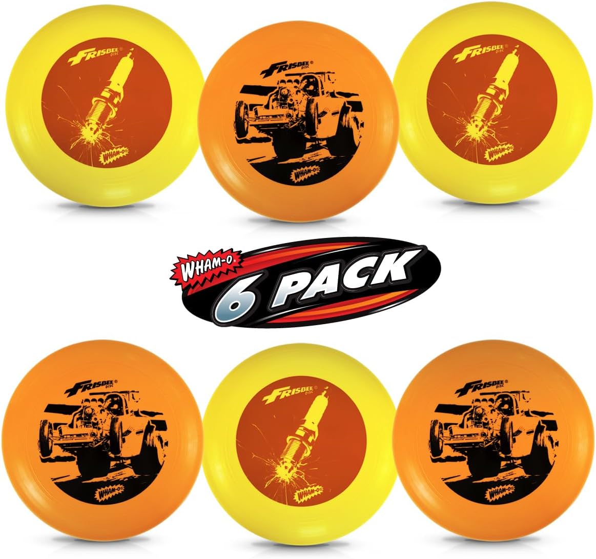 6 PACK 11" 180 Grams Flying Disc B809761