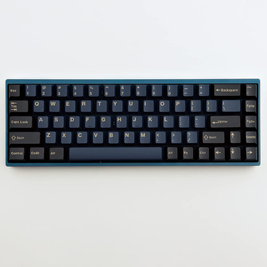 171 Keys Blue Custom Keycaps Doubleshot ABS Keycap Set Cherry Profile O733