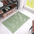 Sage Green Indoor Door Mats, Non-Slip Low Profile Entryway Rugs, 18x30IN W541710