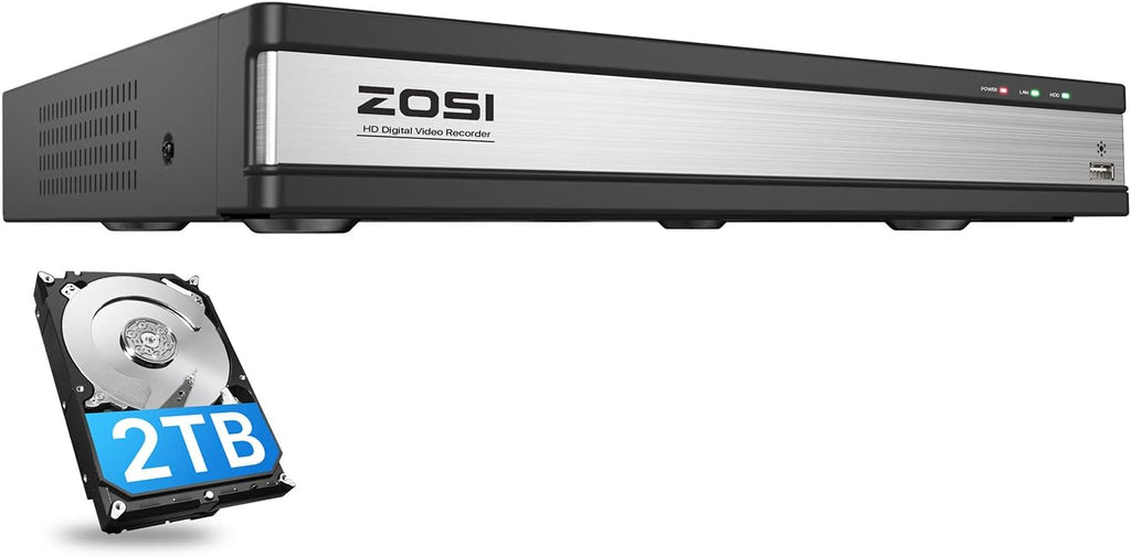 5MP Lite CCTV DVR 8 Channel 1080p Surveillance DVR Y39816