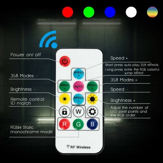 Red RGB LED Gaming Chair V415