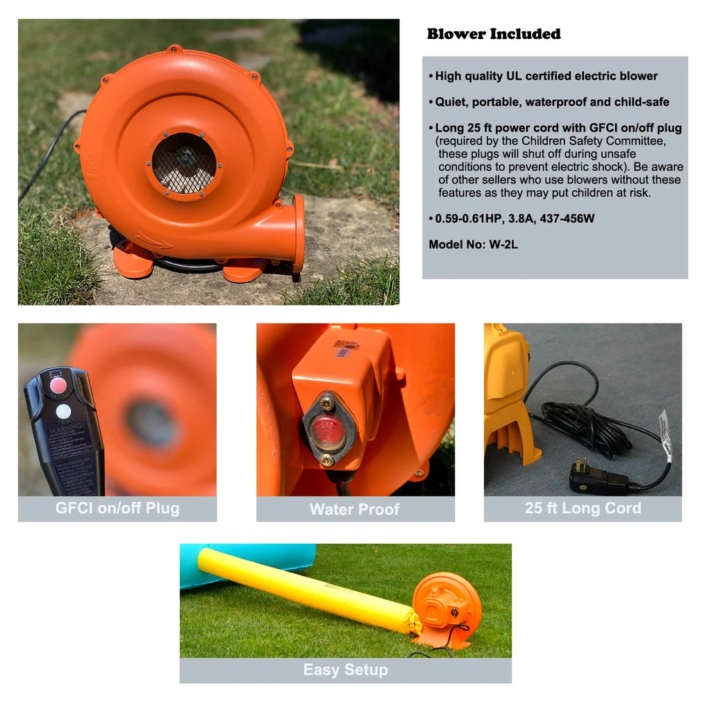 Blower For Inflatable Bounce House A395320