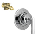 Chrome Transfer Valve Trim with Rough-In S2440