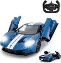 Blue 1/14 Ford GT Remote Control Race Toy Car Pack of 2 W11870