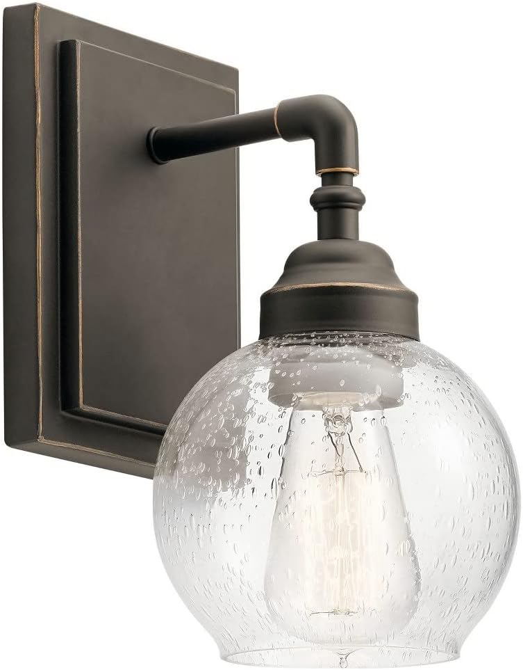 One Light Wall Sconce, Old Bronze W22625