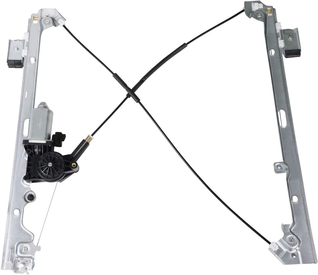 Front Left Driver Side Power Window Regulator with Motor Pack of 2 U455