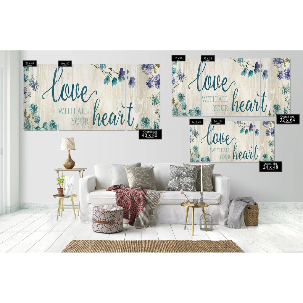 Oversized Canvas Multi Piece Art P5036