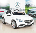 White Ride on Car with Remote Control X207