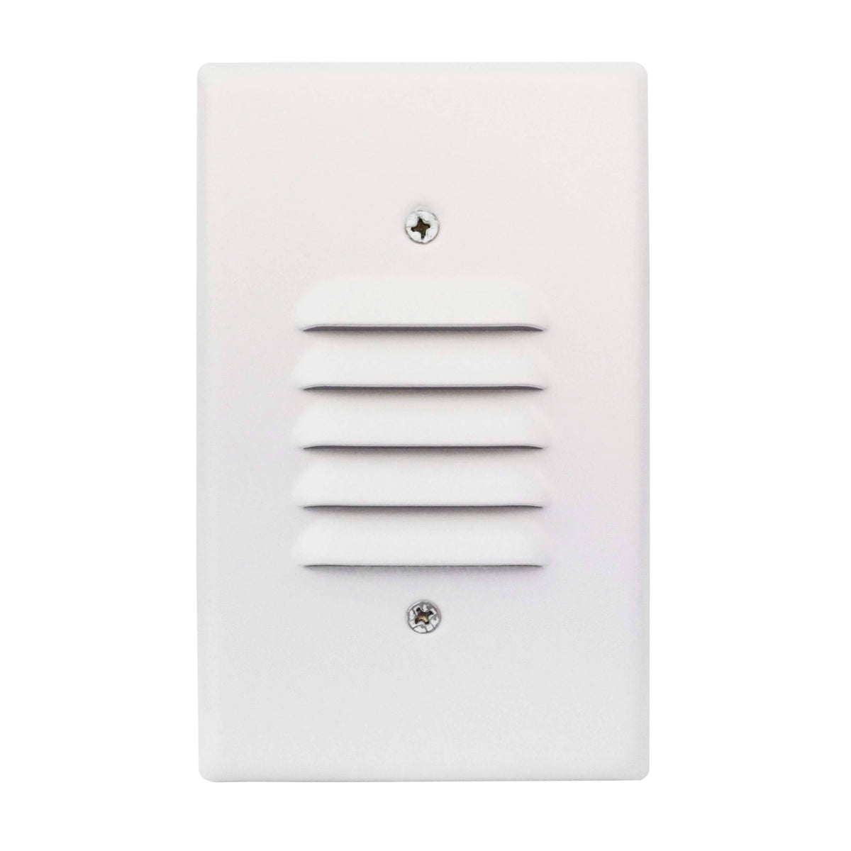 5 Pack Black Angled Louver Step Light with Vertical/Horizontal Plate - 2700K X702963