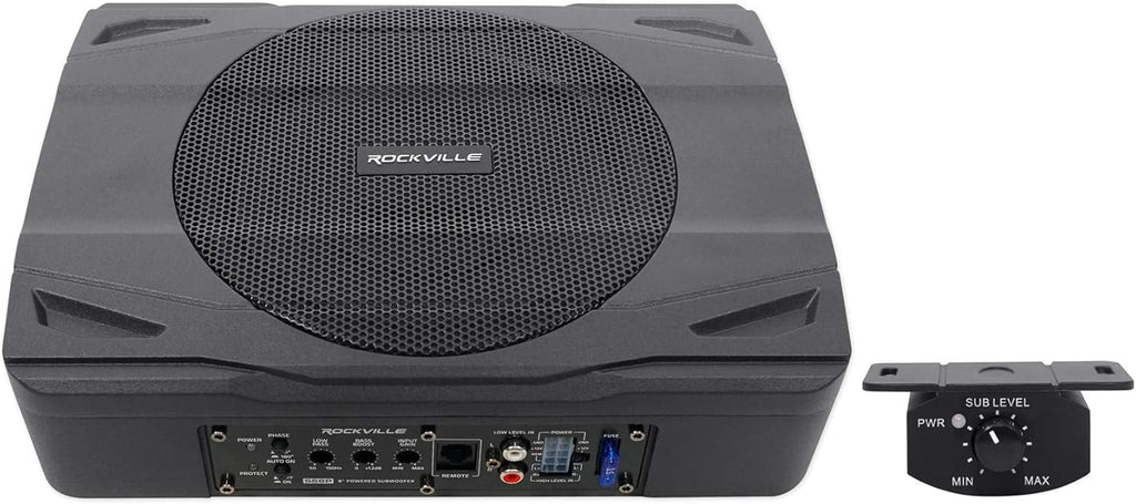 400 Watt Slim Powered Car Subwoofer C13979