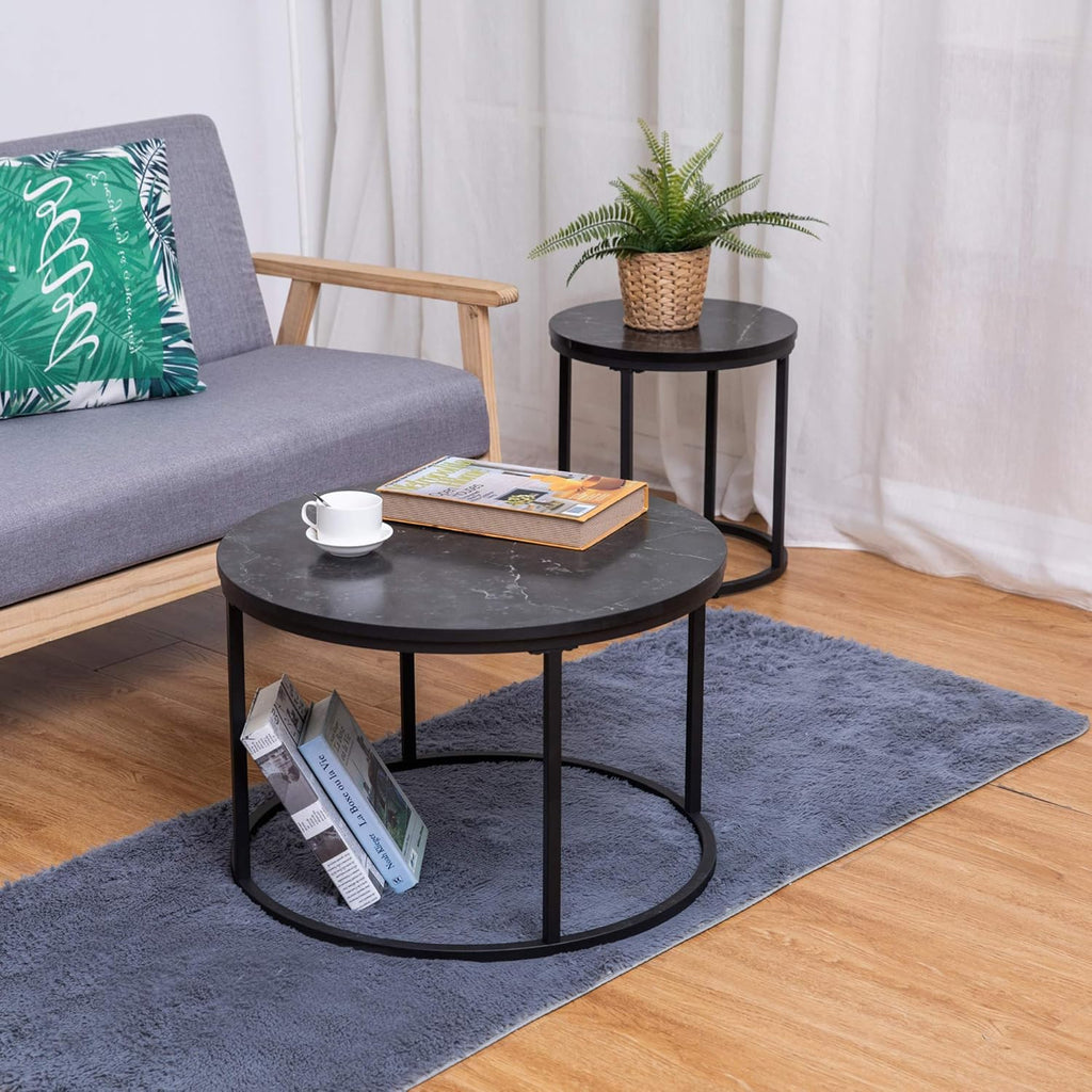 Black End Table Set of 1 F8753