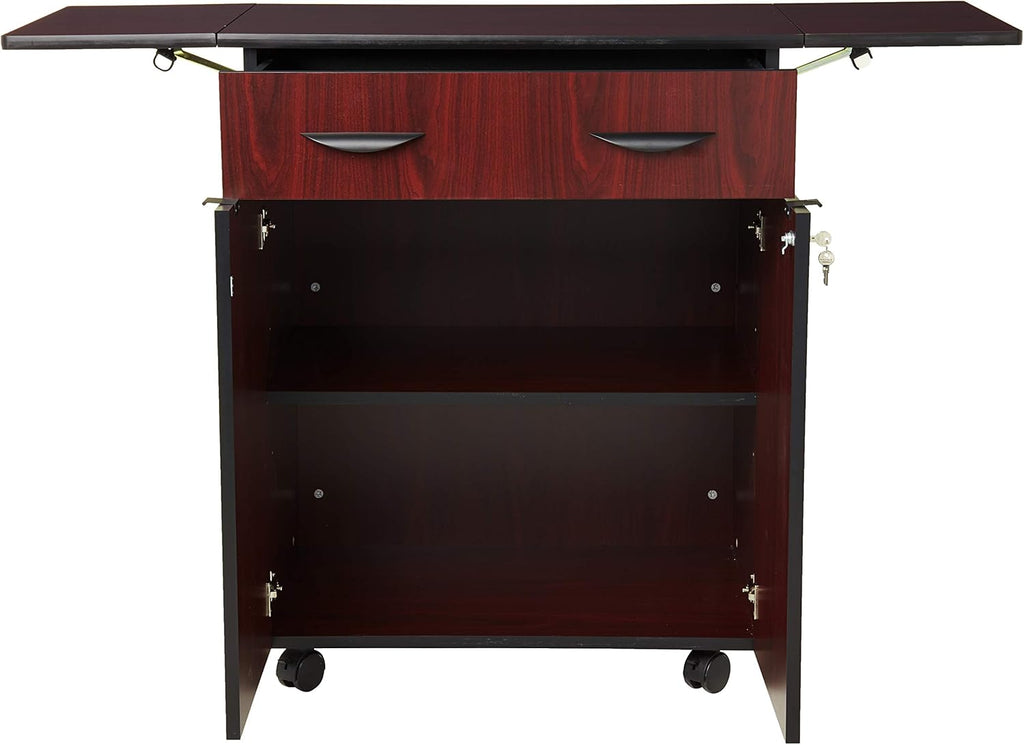 Mahogany Service Cart P93025