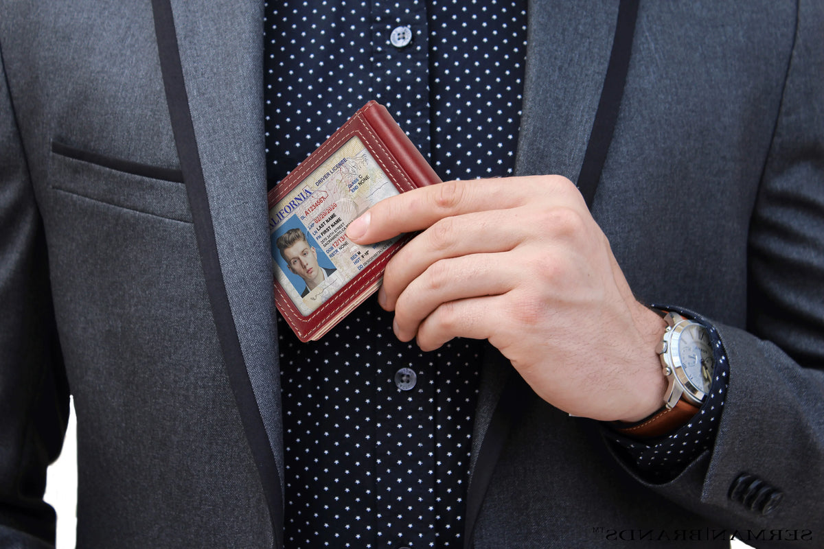 Slim Wallet RFID Blocking Card Holder L94528