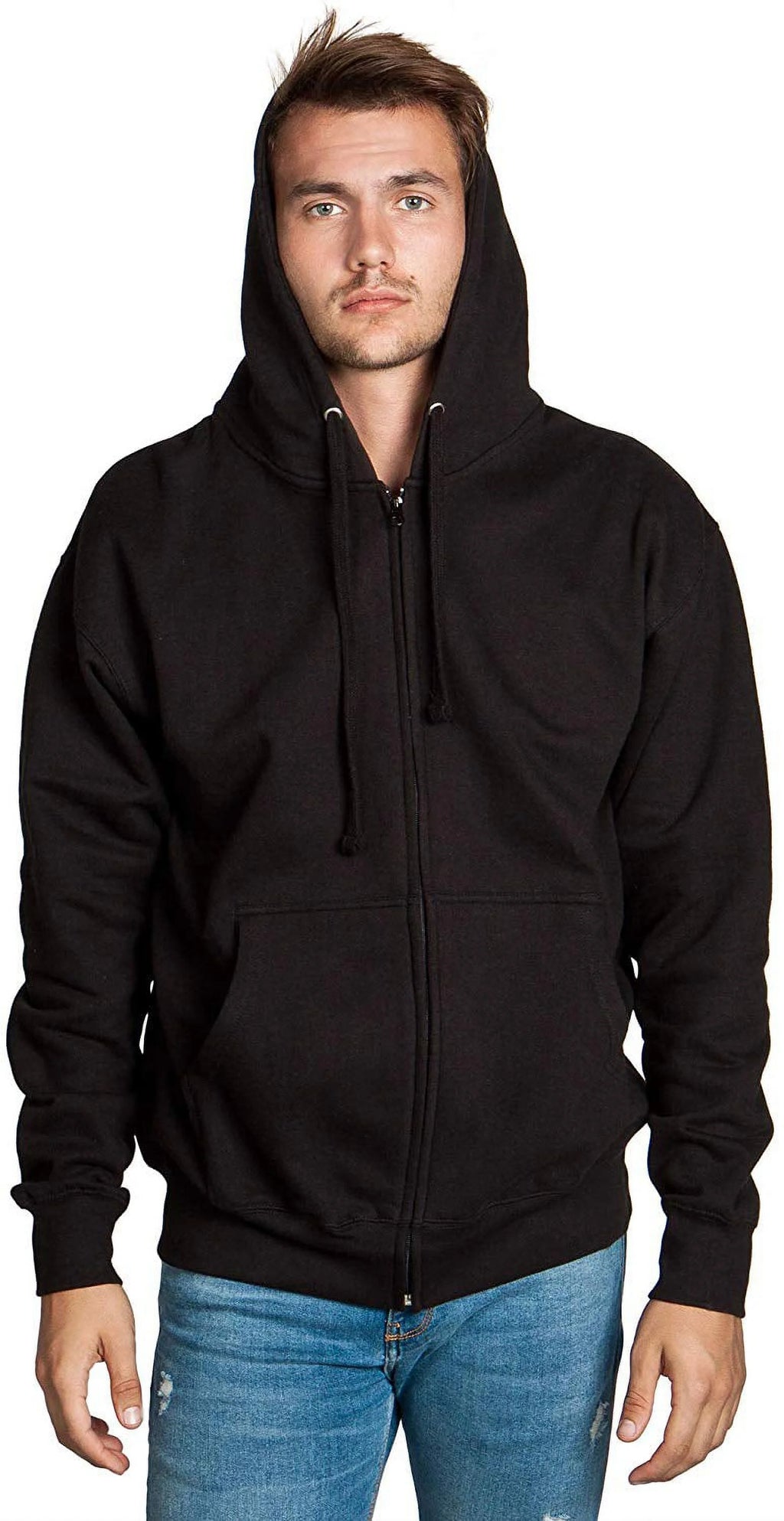 Heavyweight Full Zip Hoodie Fleece Jacket A941291