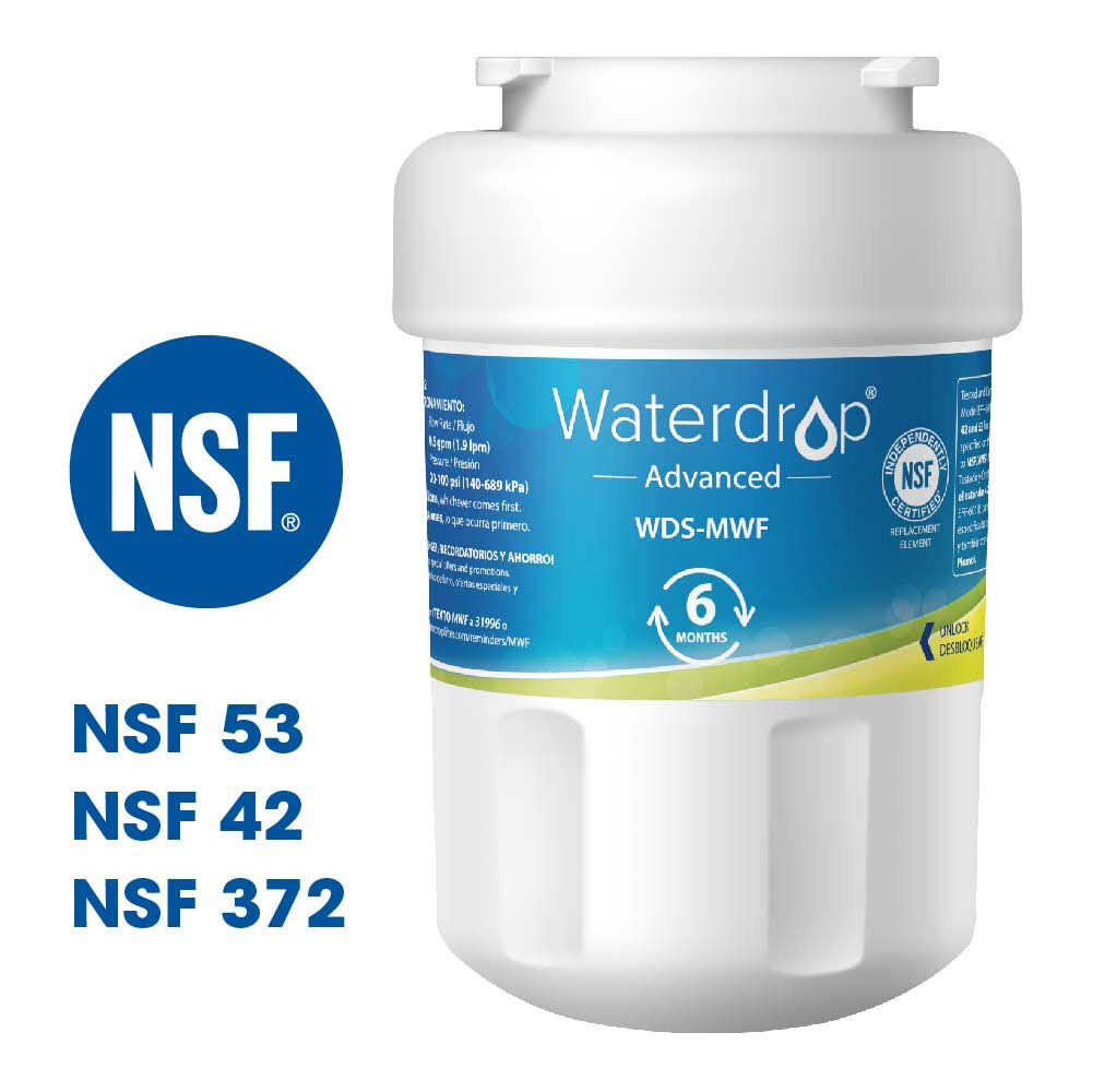 4 Pack Refrigerator Water Filter Cartridge W83346