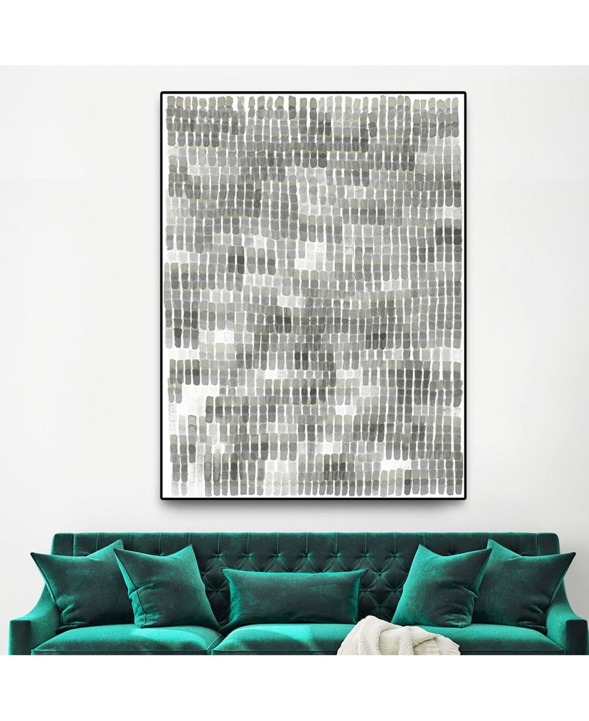 Oversized Framed Canvas, 40x22 x 60x22 - Multi S689