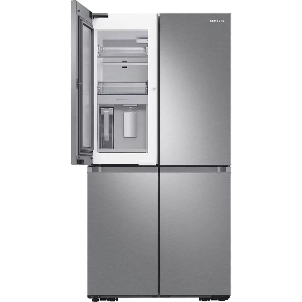 French Door Freestanding Refrigerator Black Stainless Steel B799