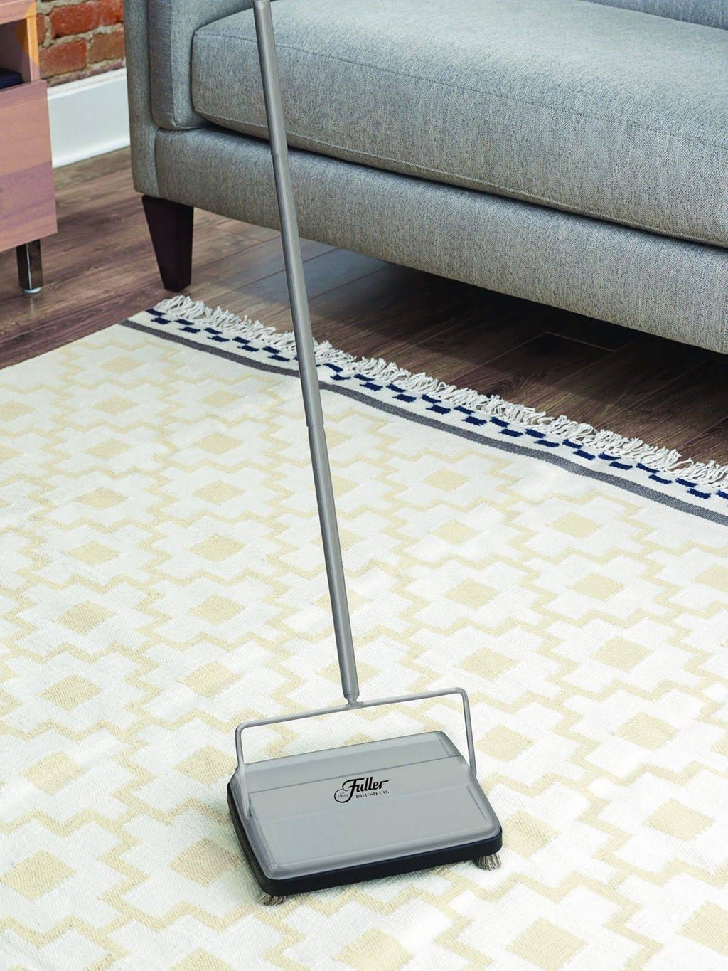 Electrostatic Carpet Sweeper Silver Q992542