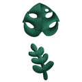 Leaf Shaped Throw Plant Leaves Decorative F9998