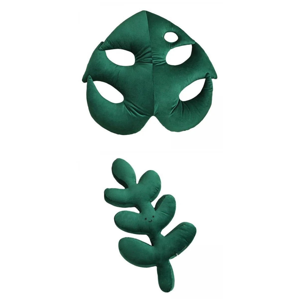 Leaf Shaped Throw Plant Leaves Decorative F9998