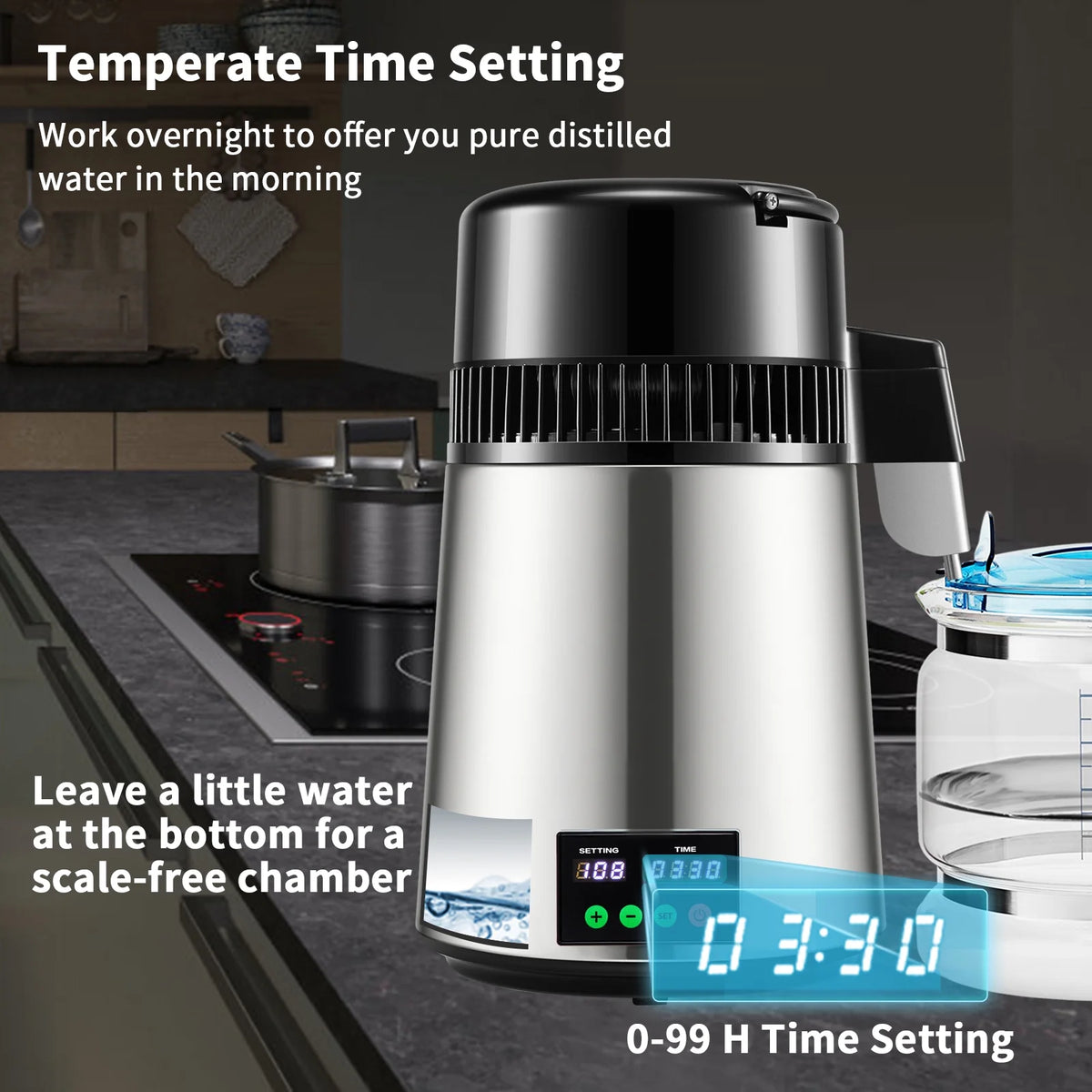 4L Silver Water Distiller Q45543