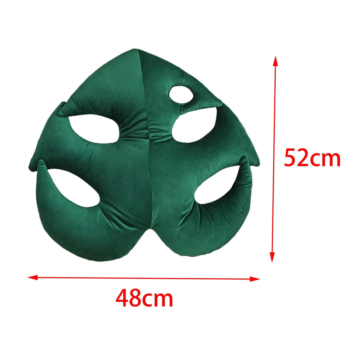 Leaf Shaped Throw Plant Leaves Decorative F9998
