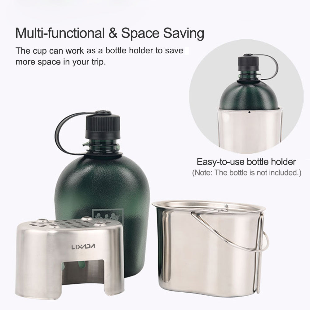 Backpacking Stove Cookware Set with Pot Cup A257