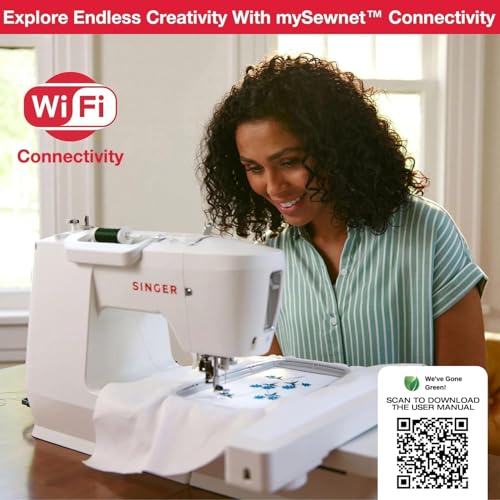 Sewing & Embroidery Machine with 250 Built-in Stitches S801