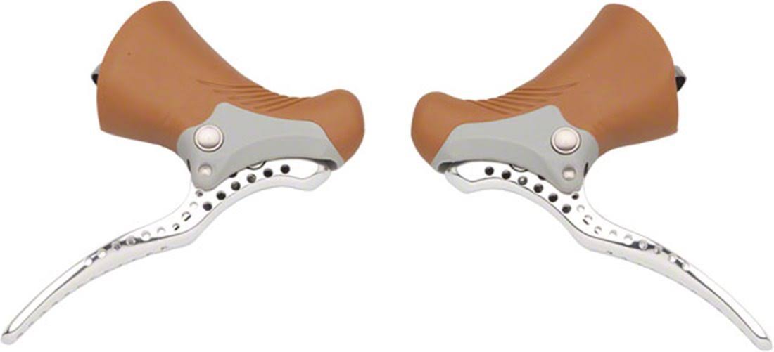 Retro Brake Lever Set Silver X8475
