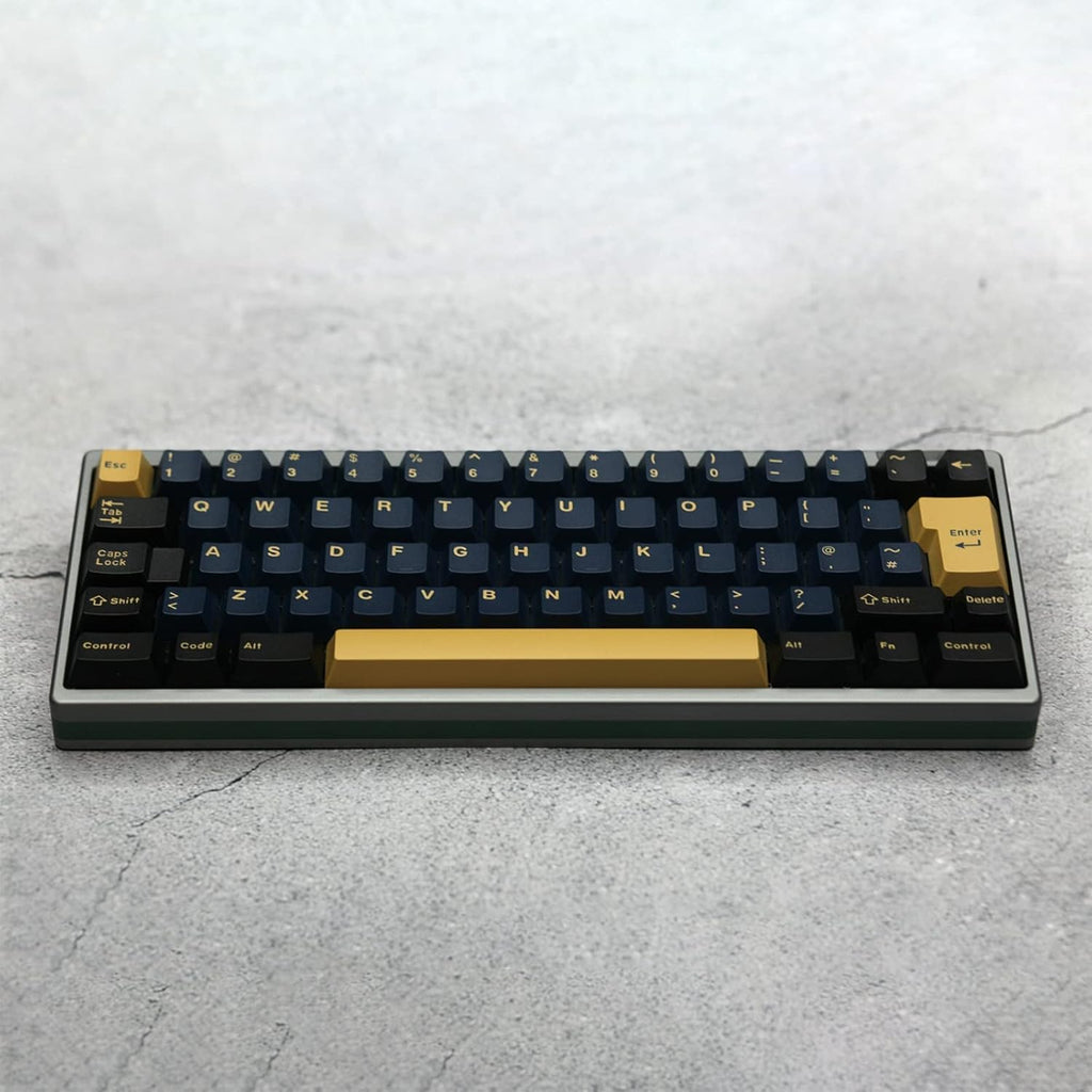 171 Keys Blue Custom Keycaps Doubleshot ABS Keycap Set Cherry Profile O733