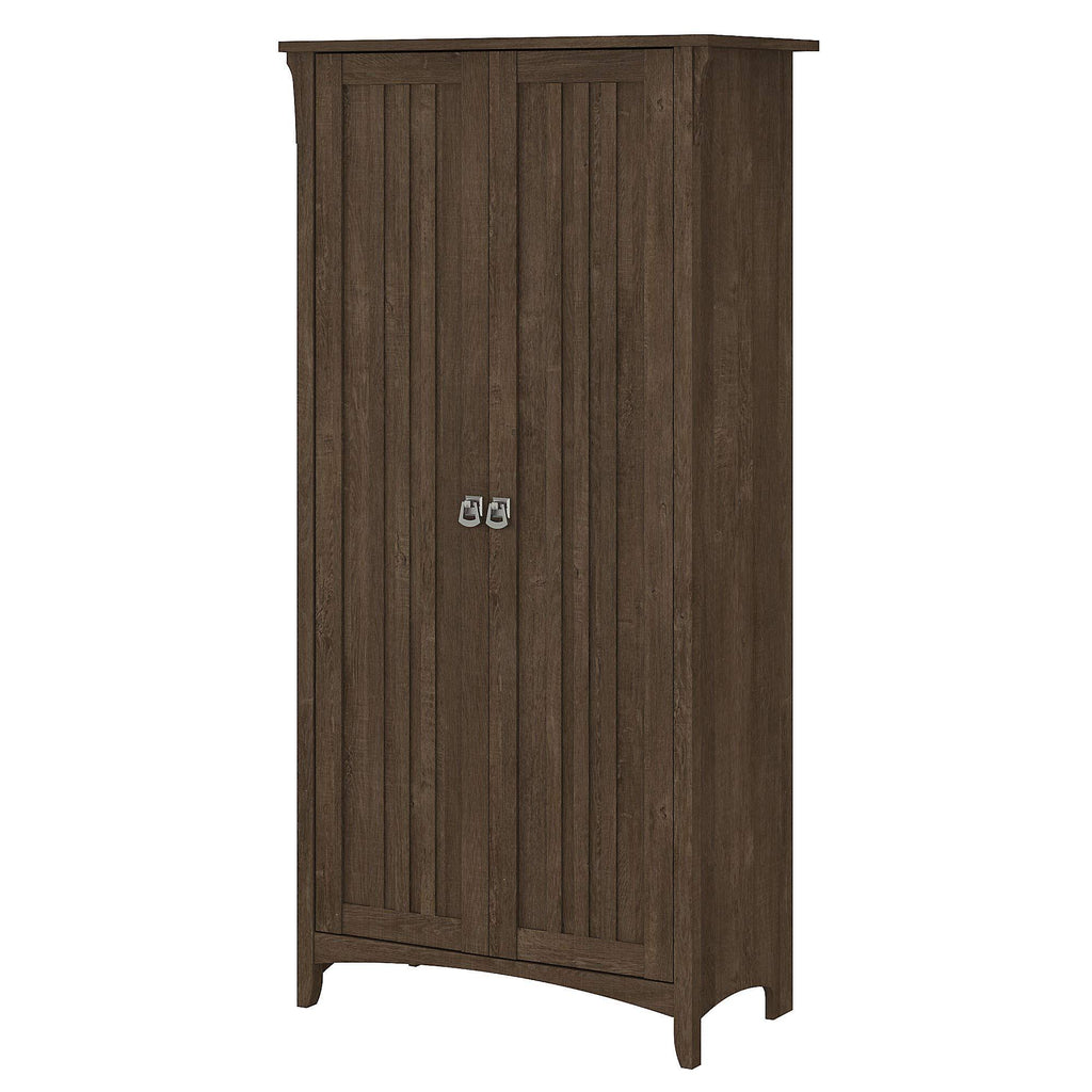Ash Brown Tall Storage Cabinet with Doors I94137