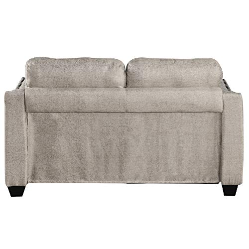 Gray 3-Piece Sofa Set with Tufted Cushions F4267
