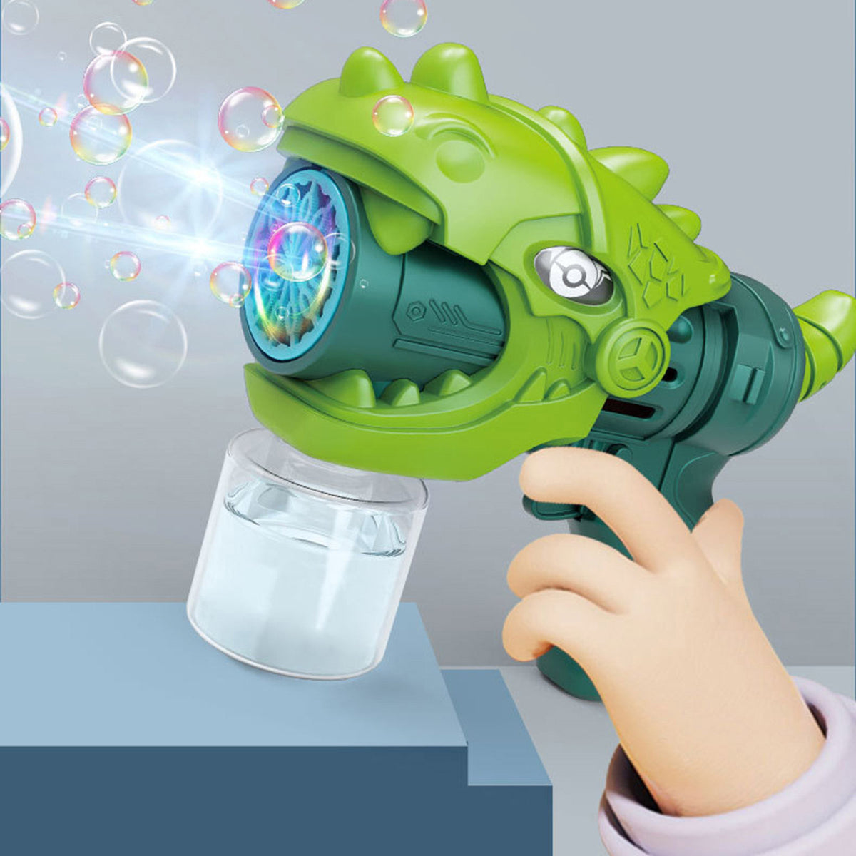 Electric Bubble Machine Toys For Children Silver E1081