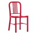 Red Metal Dining Chair Set of 2 S805111