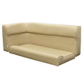 Beige Pontoon Boat Corner Couch Bench Seat H2423