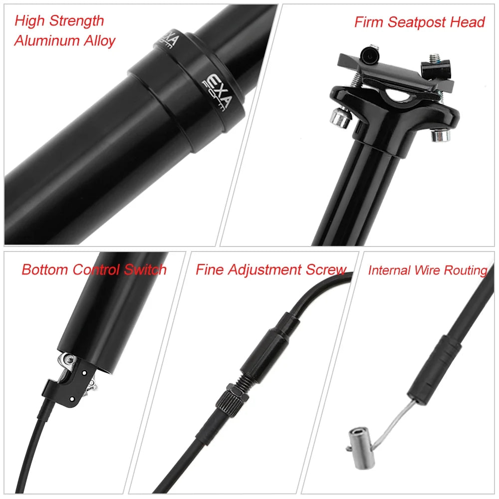 Adjustable Height Hydraulic Mountain Bike Seatpost J669184