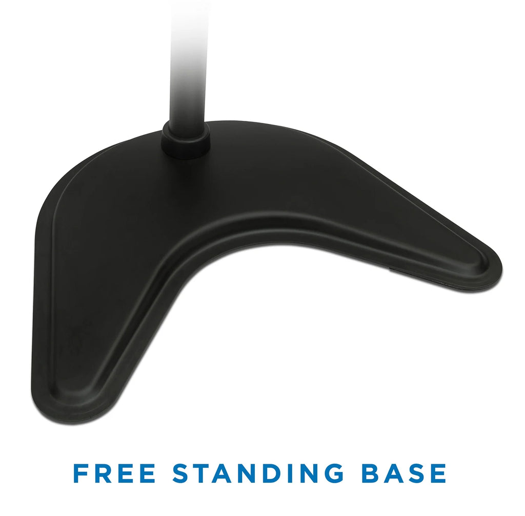 Free Standing Dual Monitor Stand for Two 19-27 Inch Computer Screens Q119611