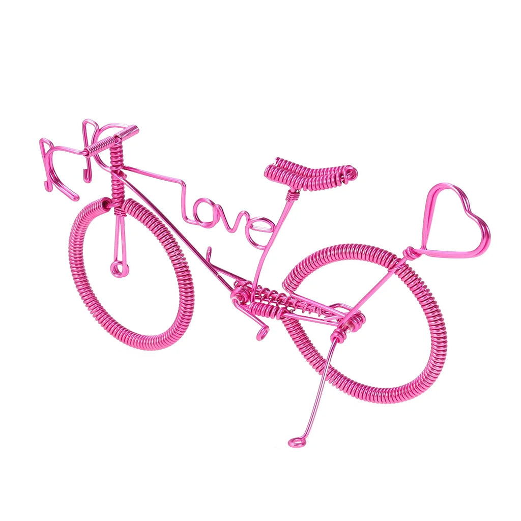 Metal Crafts Figurine Ornaments (Pink) S3731