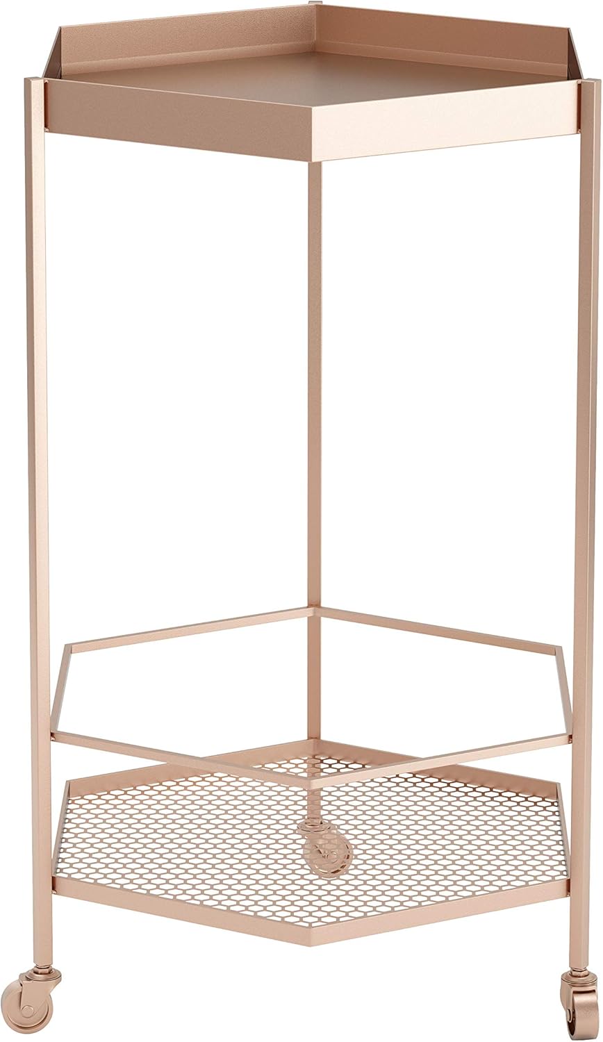 Gold Hex Bar Cart F326766
