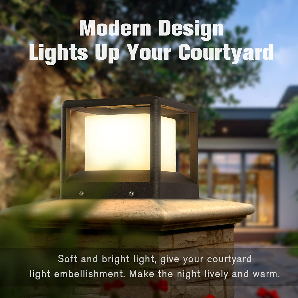 Solar Post Cap Light 3000K IP65 Waterproof S417237