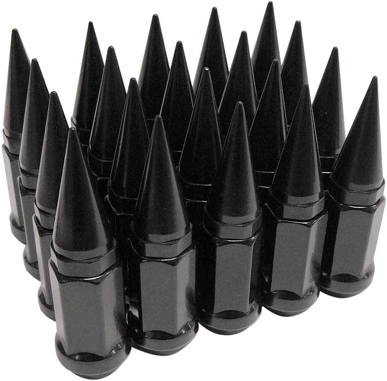 Purple 20pcs 12x1.5 Extended Spike Lug Nuts Pack of 2 O2656