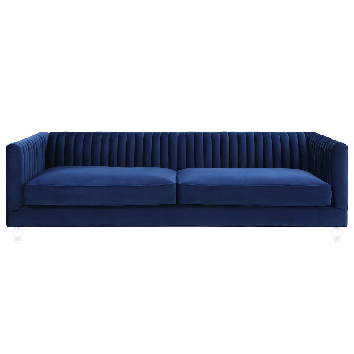Blue Velvet Sofa I443