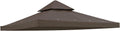 8'x8' Dark Green Gazebo Canopy Replacement Top Cover E585
