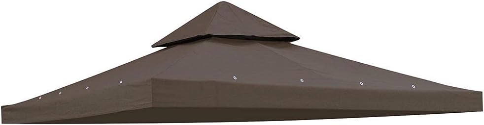 8'x8' Dark Green Gazebo Canopy Replacement Top Cover E585