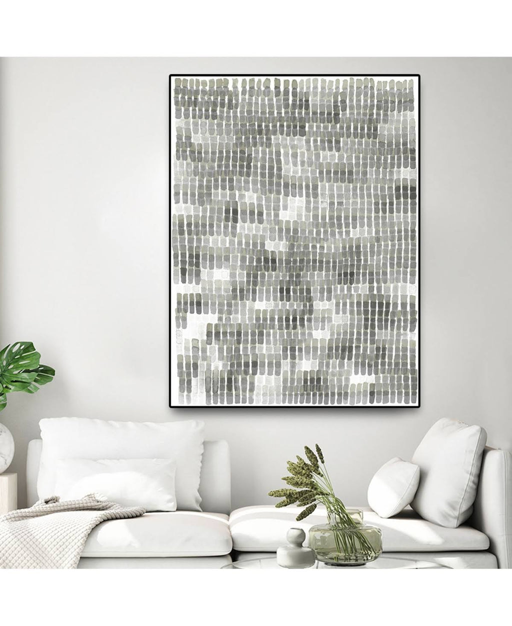 Oversized Framed Canvas, 40x22 x 60x22 - Multi S689