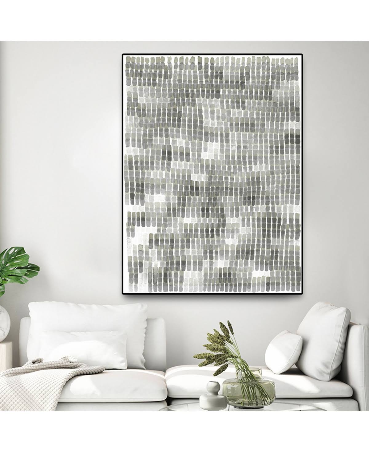 Oversized Framed Canvas, 40x22 x 60x22 - Multi S689