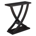 Espresso Cross Step Console Table X353