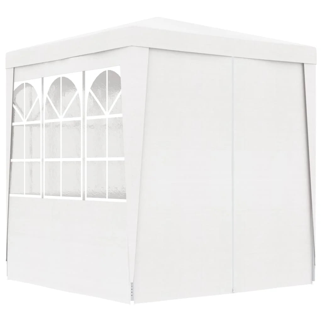 White Party Tent with Side Walls 8.2'x8.2' N337