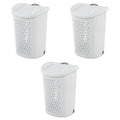 White Ultra Wheeled Hamper, Case of 3 I6327