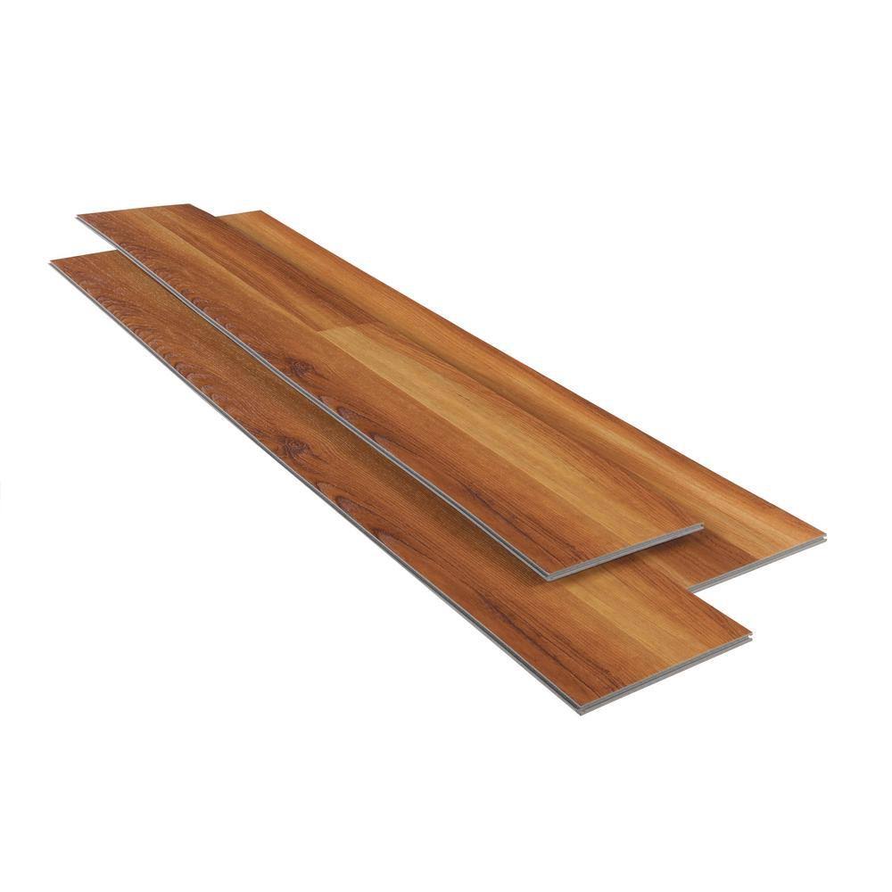 Warm Cherry Luxury Vinyl Plank Flooring (24.74 Sq. ft. / CASE) S217198